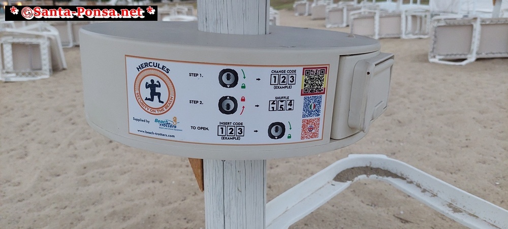 Strand Santa Ponsa -Safe am Schirm