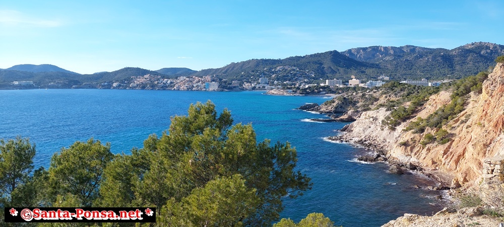 Blick nach Paguera Mallorca